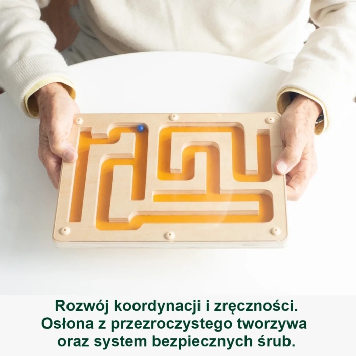 Terapia zajęciowa seniorów labirynty Relish